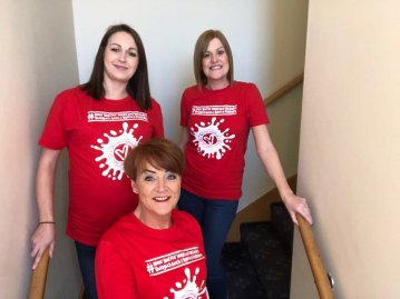 Wear Red For Wales and Velindre this Friday!