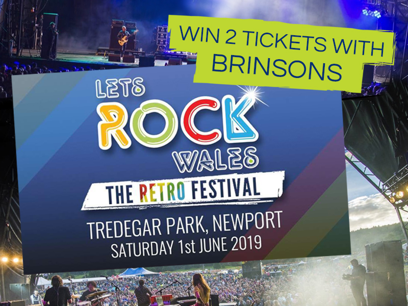 WIN 2 TICKETS TO LETS ROCK WALES FESTIVAL