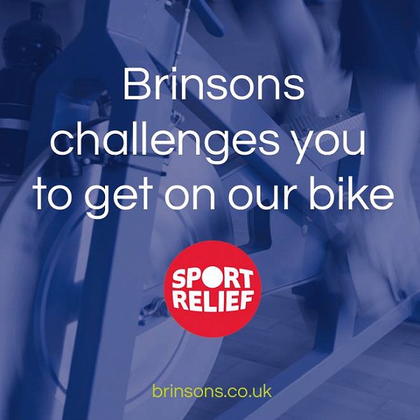 BRINSONS SPORT RELIEF BIKE CHALLENGE