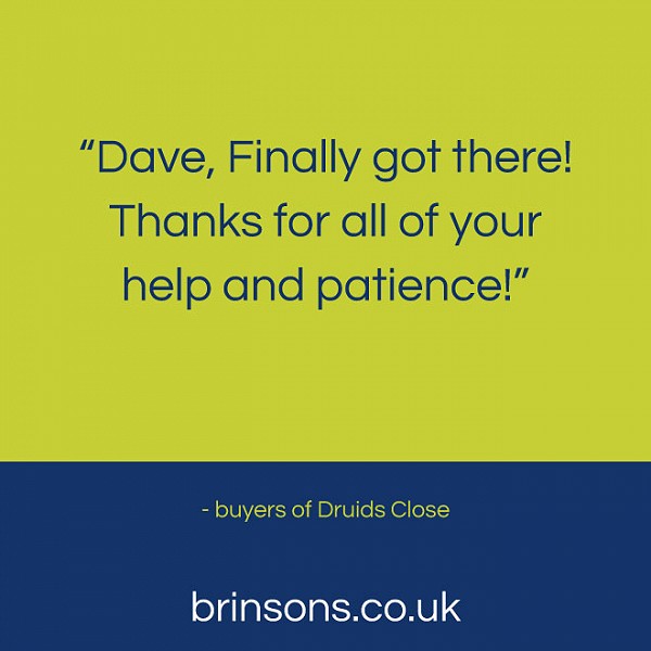 Great feedback for Brinsons!